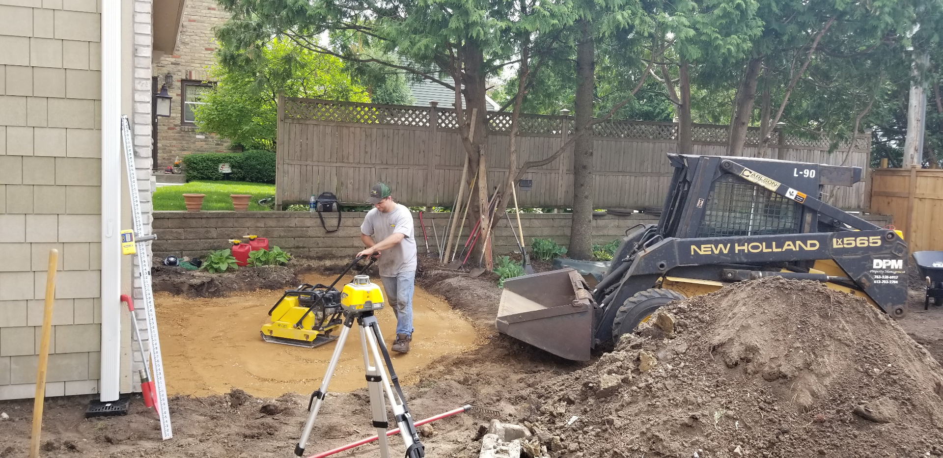 Curb Appeal Refresh - Maple Grove - Liberty Lawn & Snow mulch & edging project